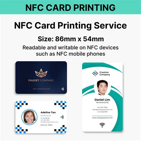 nfc card printing service